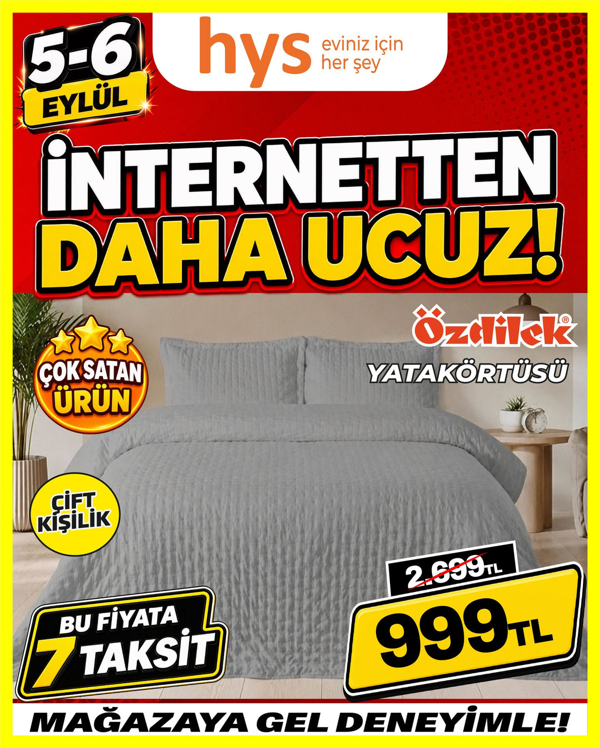 Özdilek Yatak Örtüsü Çift Kişilik Ürün ana görseli