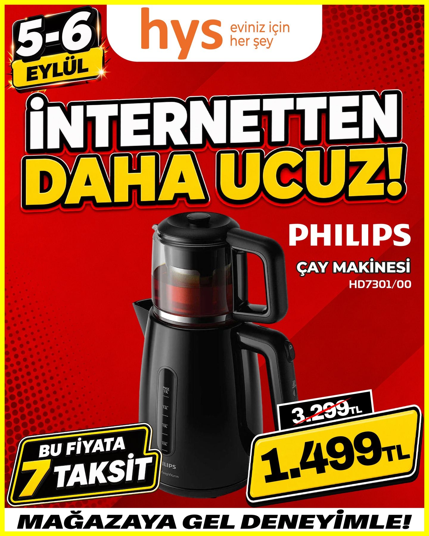 Philips HD7301/00 Çay Makinesi Ürün ana görseli