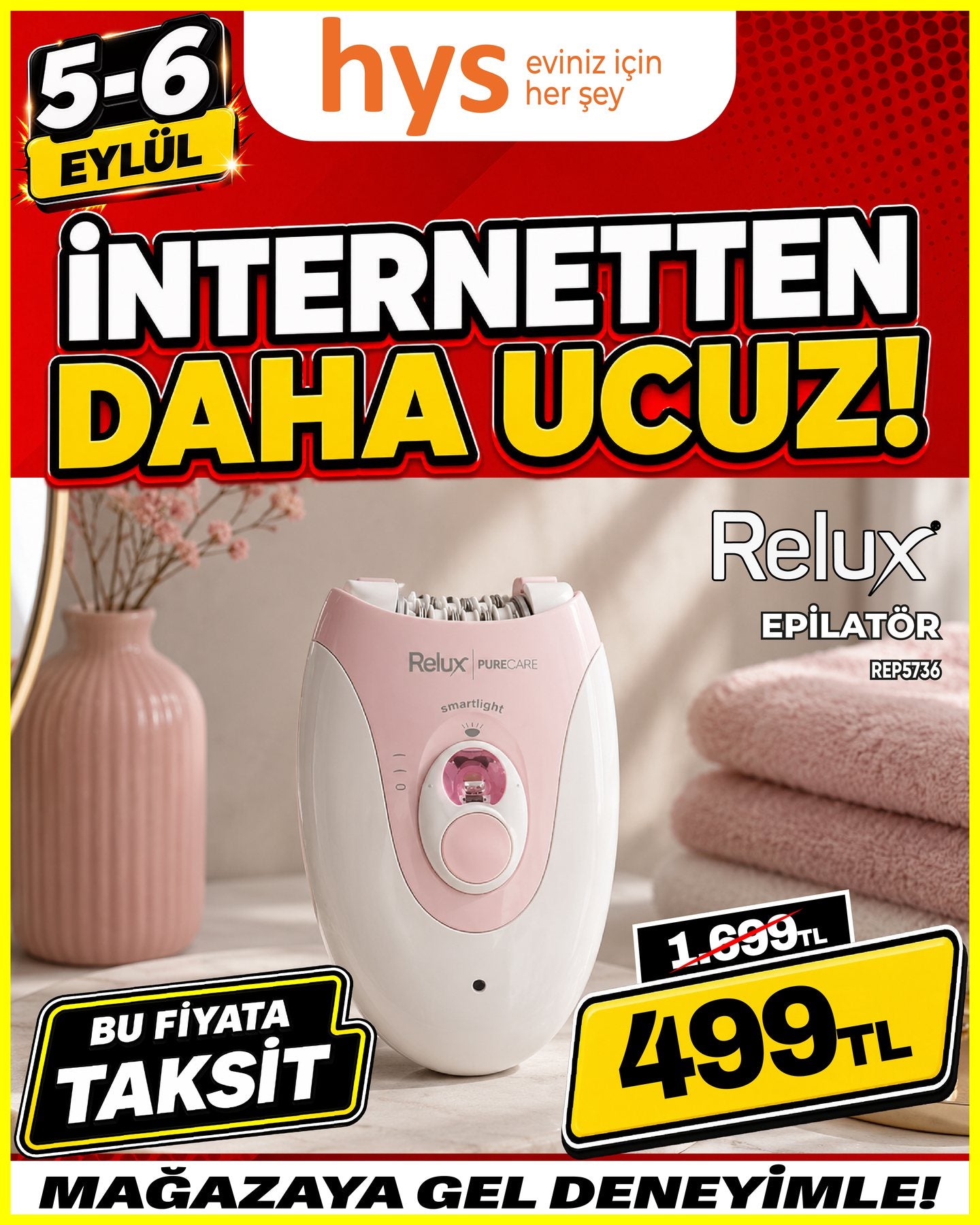 Relux Epilatör
