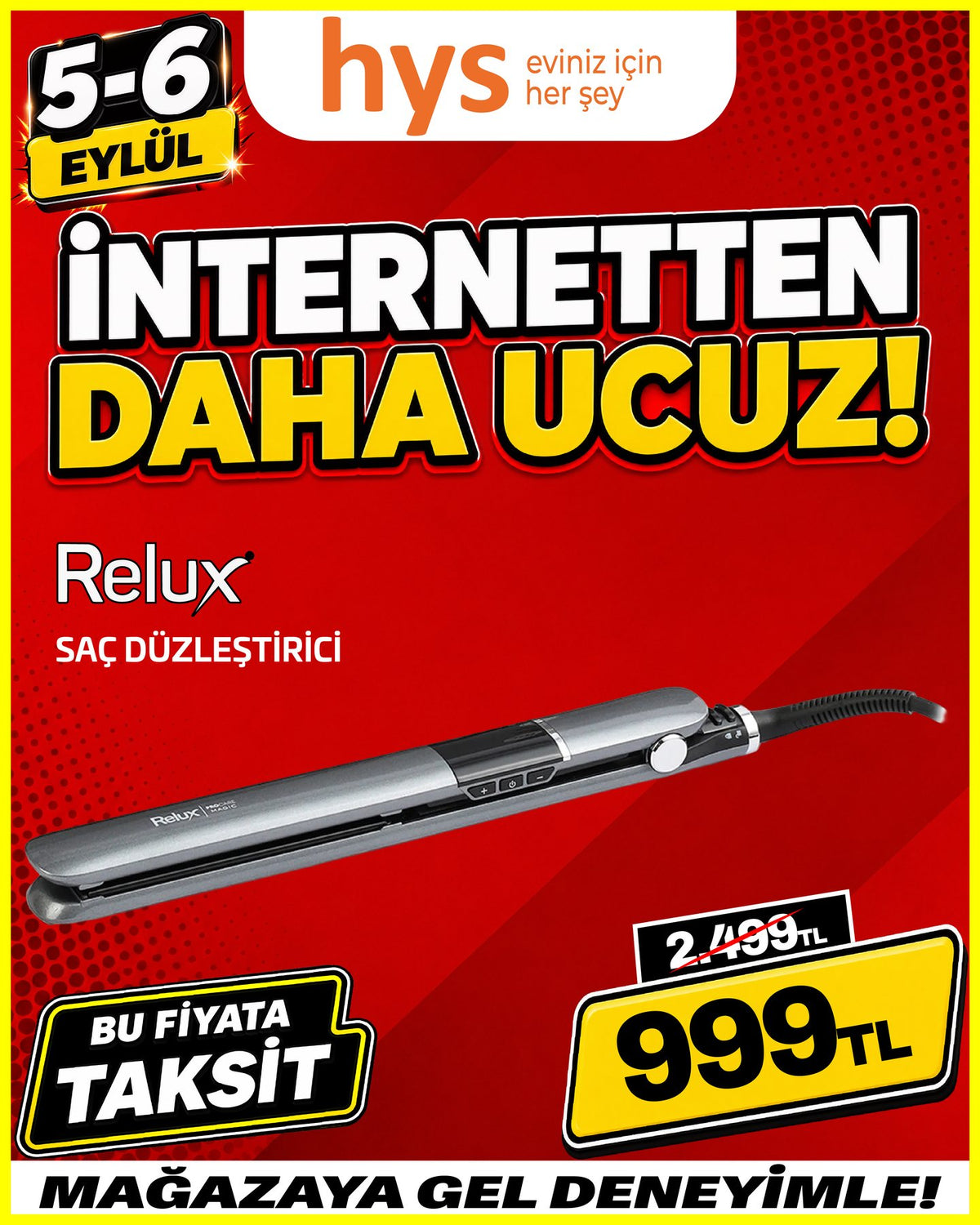 Relux Saç Düzleştirici