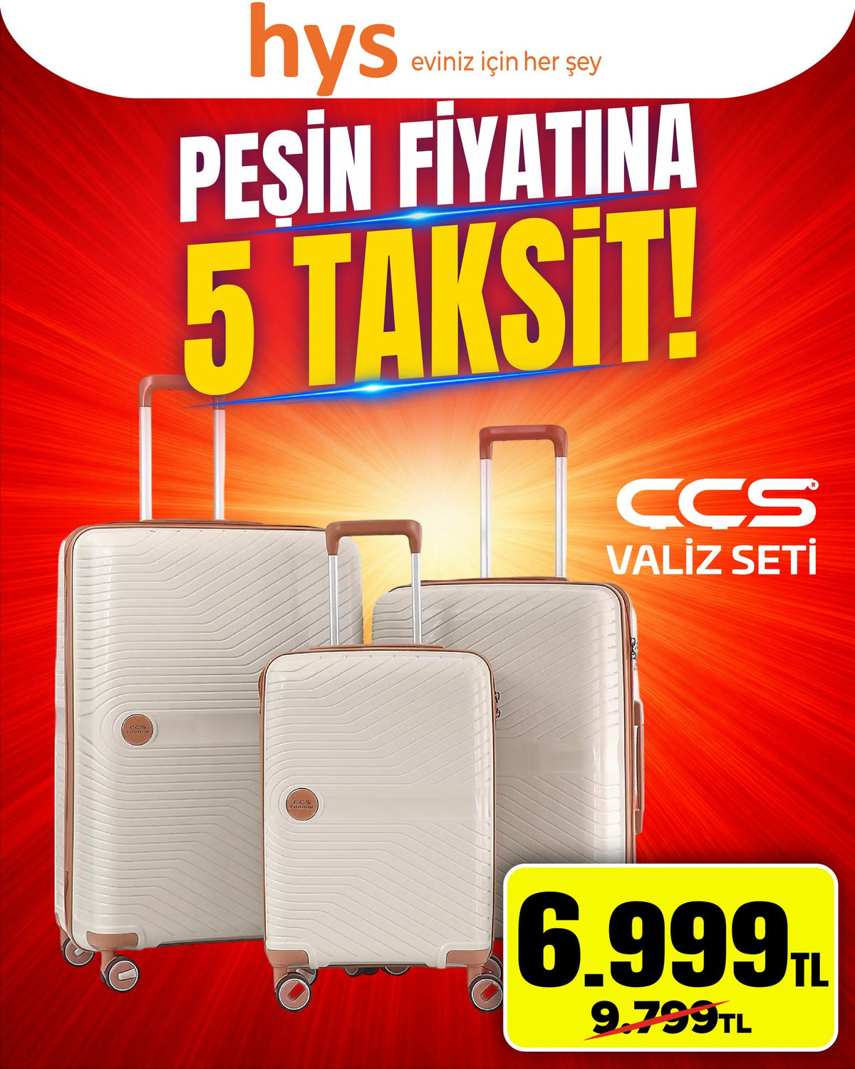 CCS Valiz Seti Ürün ana görseli