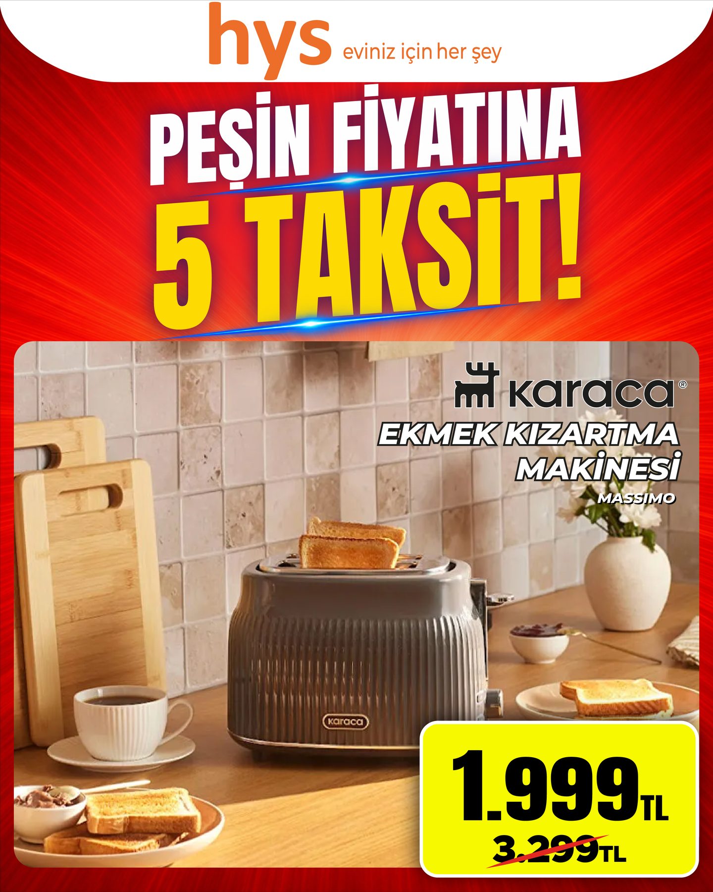 Karaca Ekmek Kızartma Makinesi