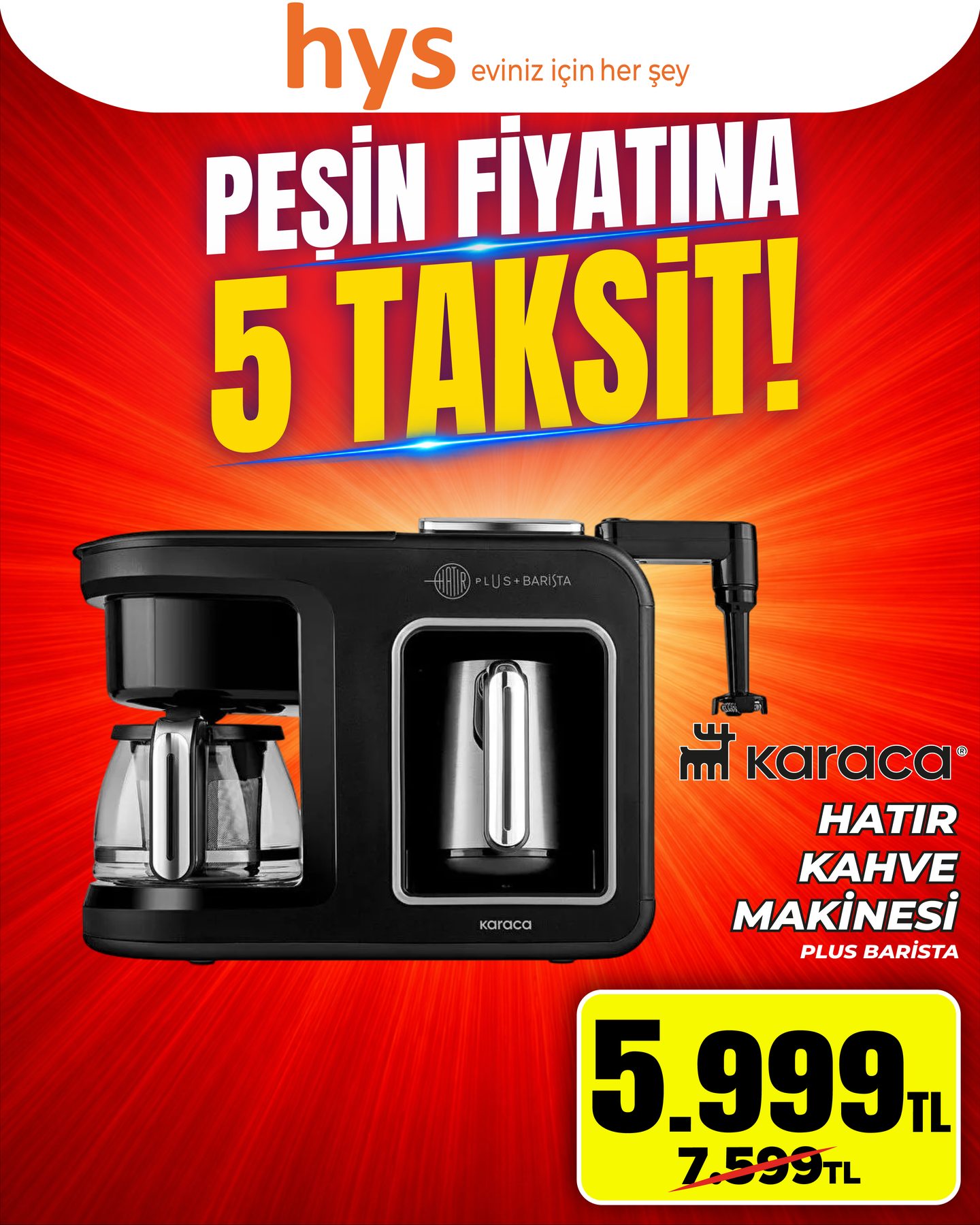 Karaca Hatır Kahve Makinesi Ürün ana görseli