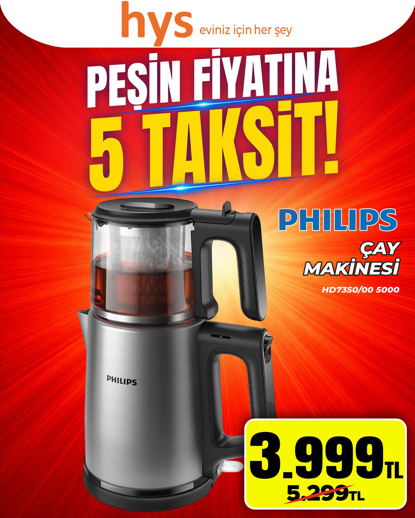 Philips Çay Makinesi