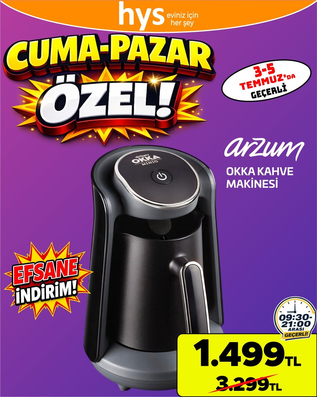 Arzum Okka Kahve Makinesi
