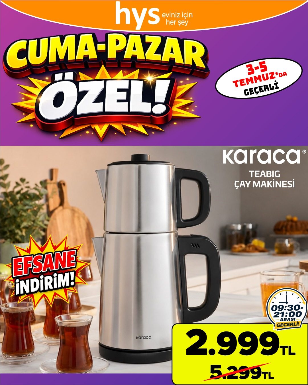 Karaca Teabig Çay Makinesi Ürün ana görseli