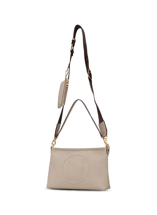 Nautica İnce Askılı Çanta (Bej)