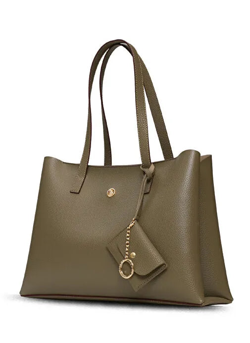 U.S. Polo Assn. Haki Kadın Omuz Çantası