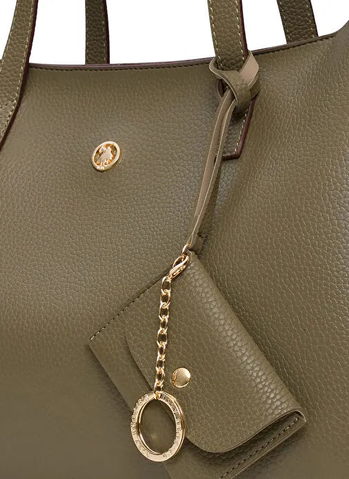 U.S. Polo Assn. Haki Kadın Omuz Çantası