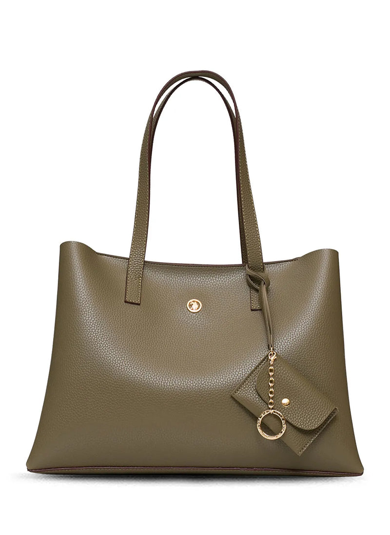 U.S. Polo Assn. Haki Kadın Omuz Çantası