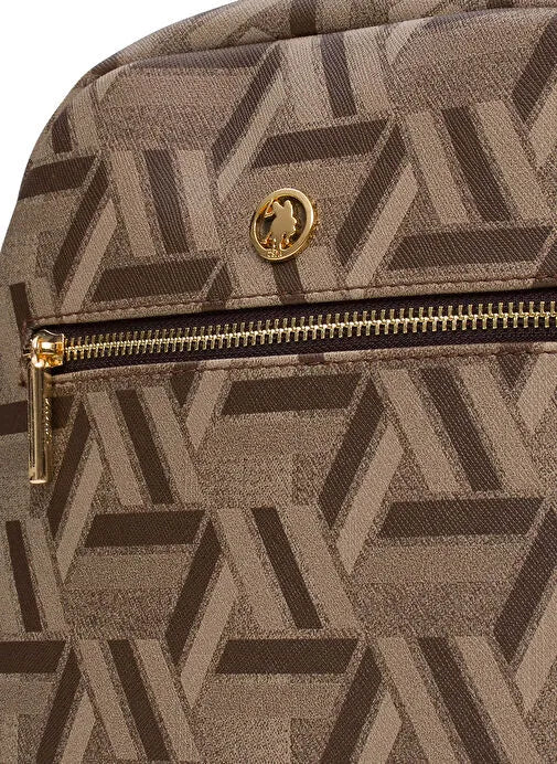 U.S. Polo Assn. Kahverengi Kadın Sırt Çantası