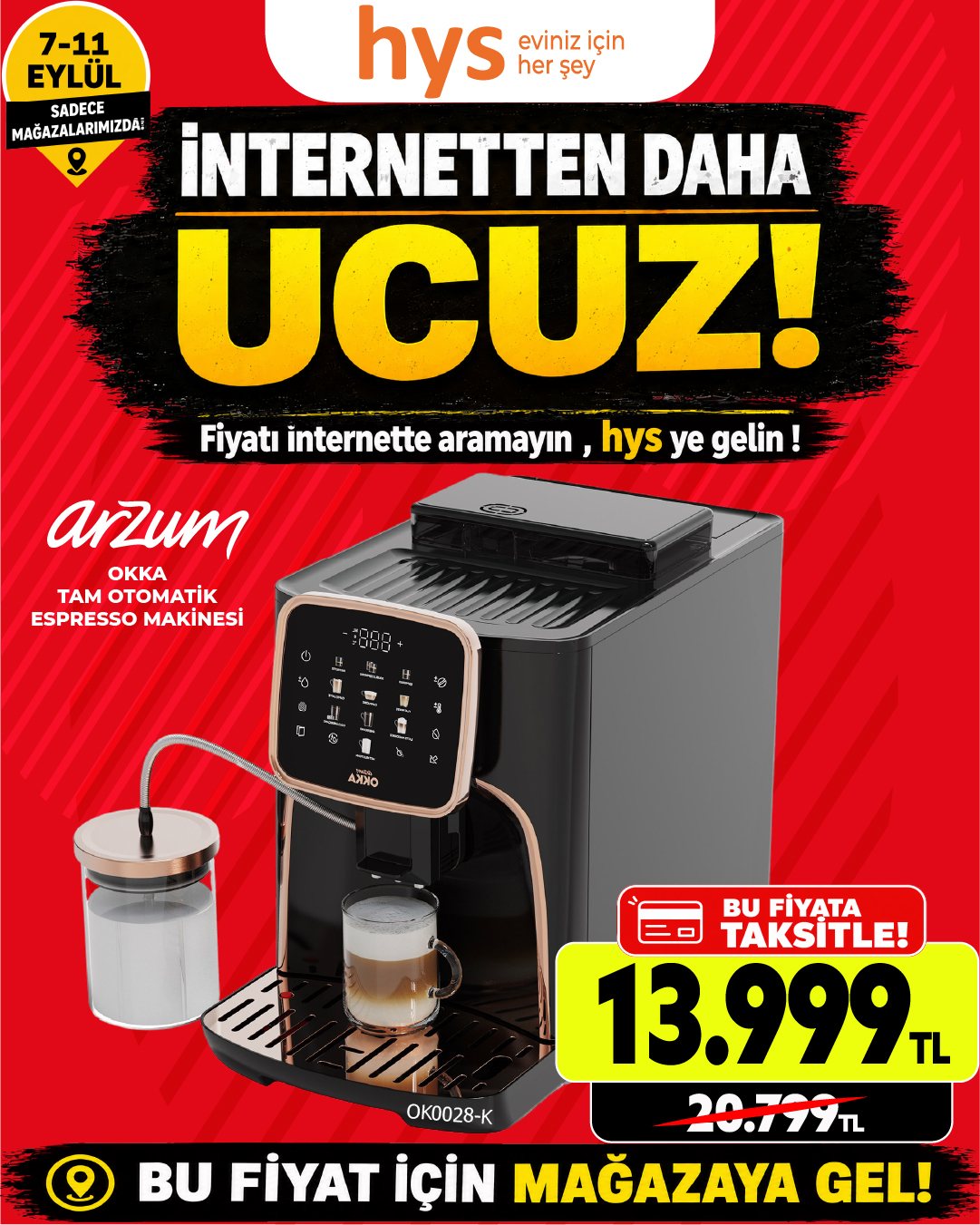 Arzum Okka Türk Kahvesi ve Espresso Makinesi Ürün ana görseli