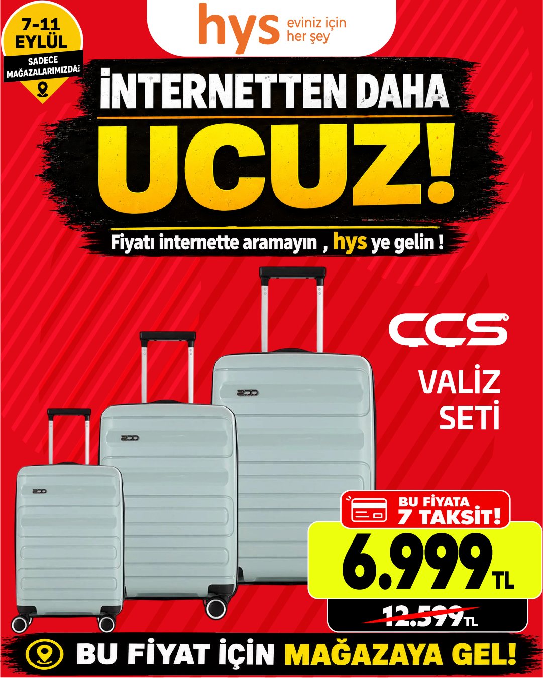 CCS Valiz Seti