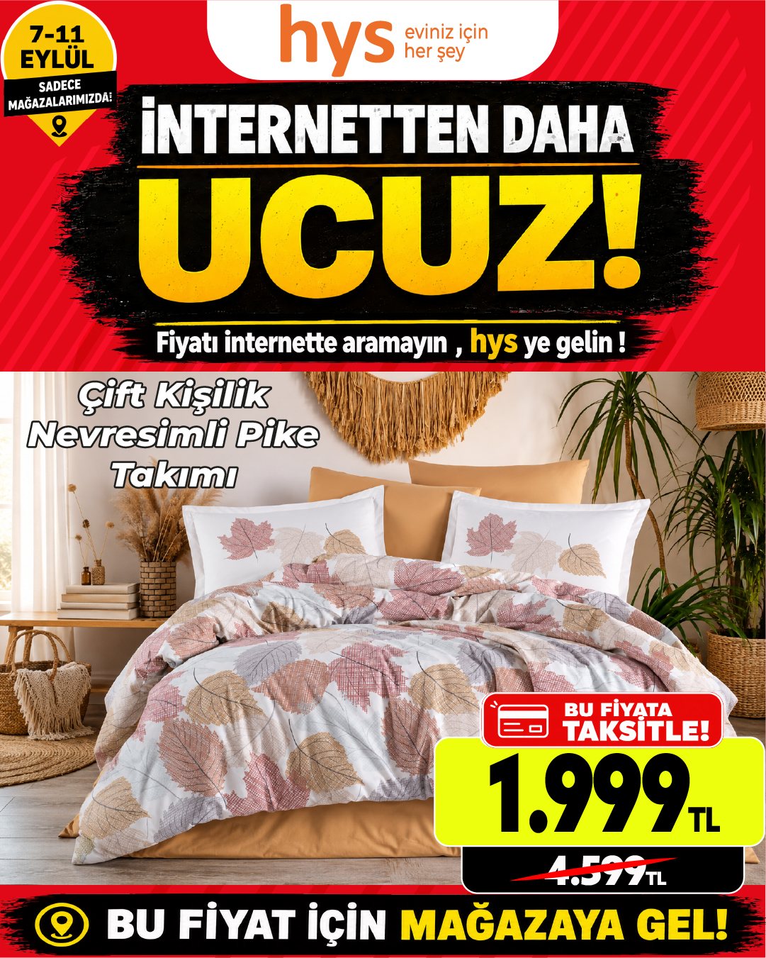 Çift Kişilik Nevresimli Pike Takımı Ürün ana görseli