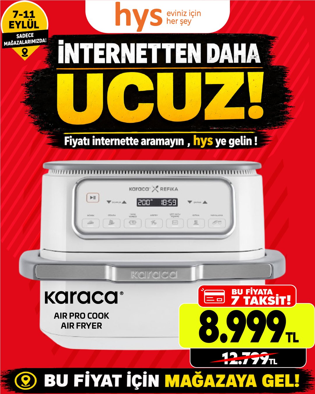 Karaca Air Pro Cook Airfryer Ürün ana görseli