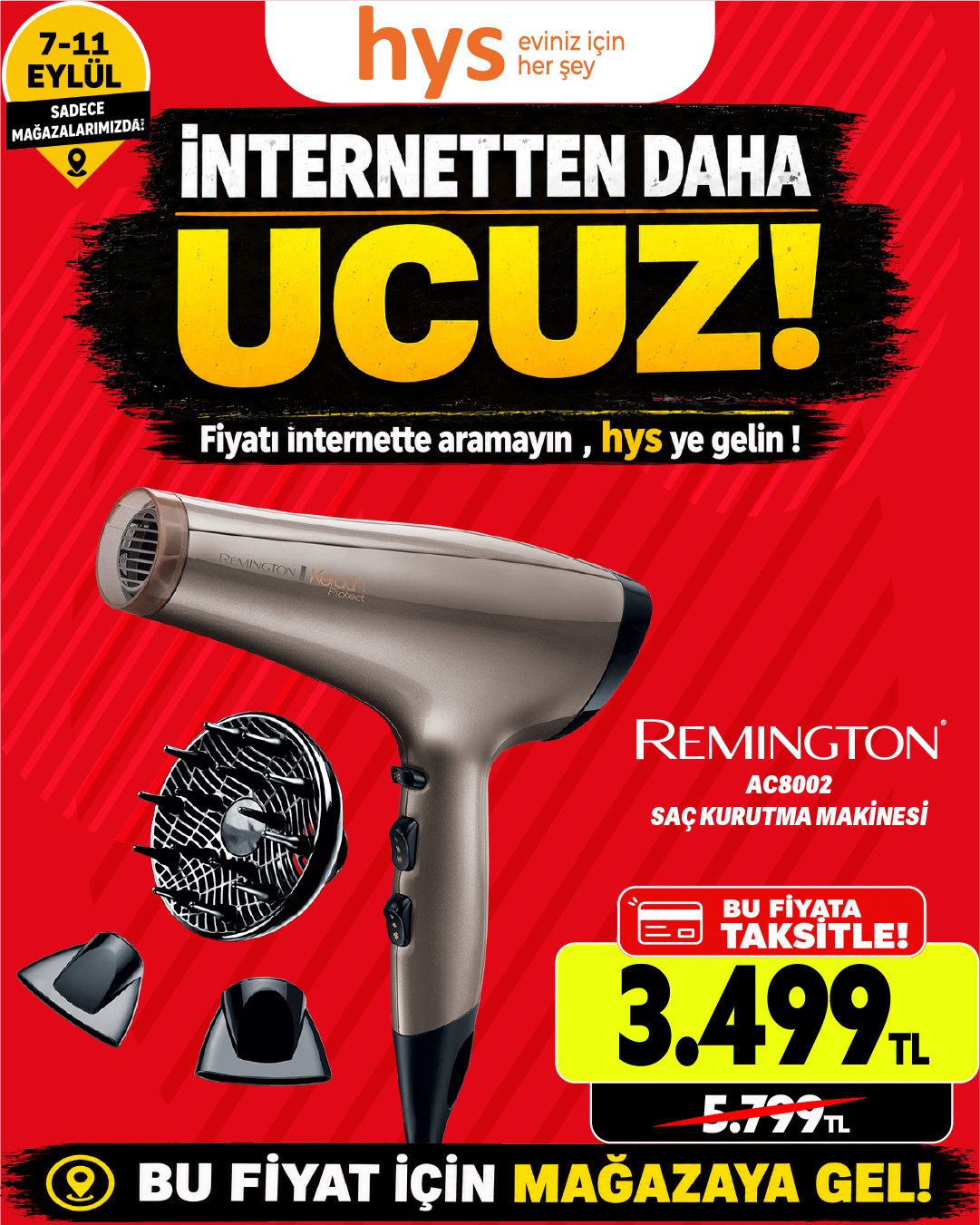 Remington Saç Kurutma Makinesi