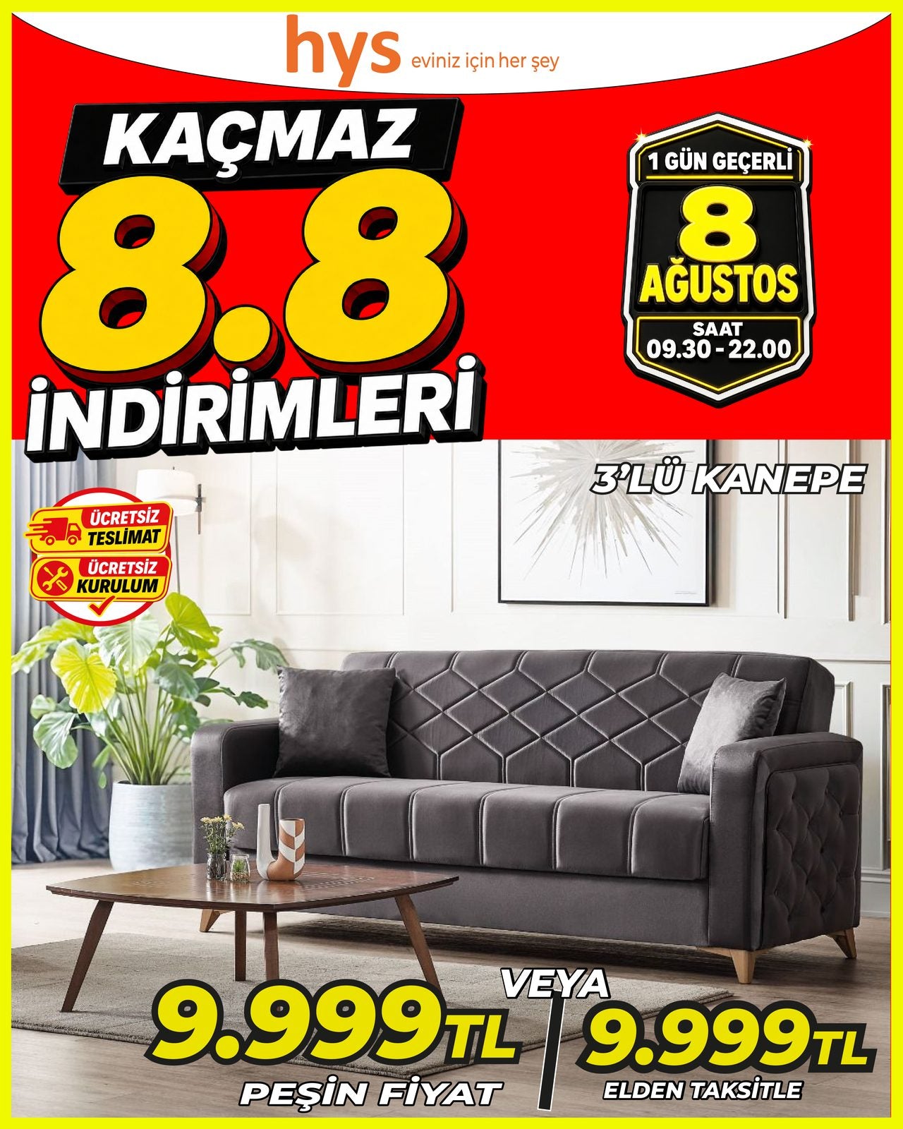 3’lü Kanepe Ürün ana görseli