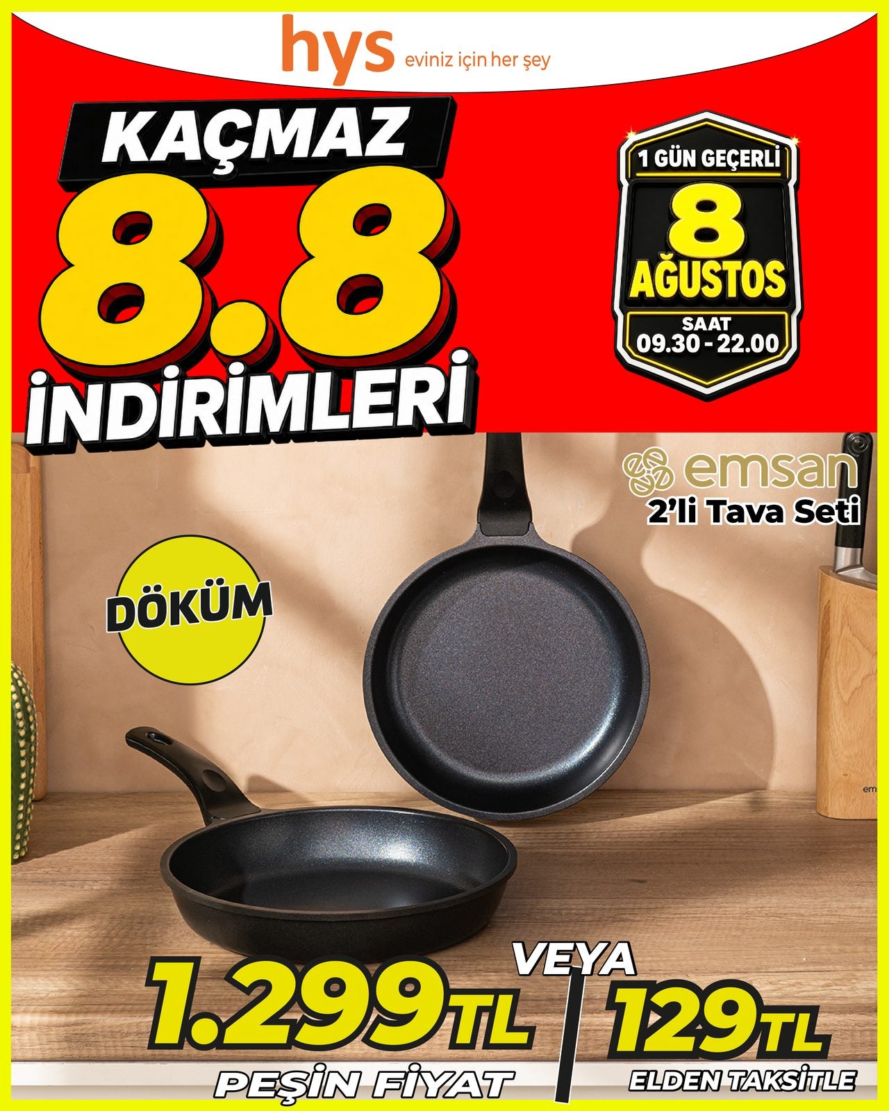 Emsan 2’li Tava Seti Ürün ana görseli