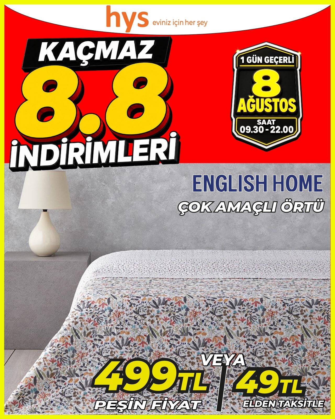 English Home Çok Amaçlı Örtü Ürün ana görseli