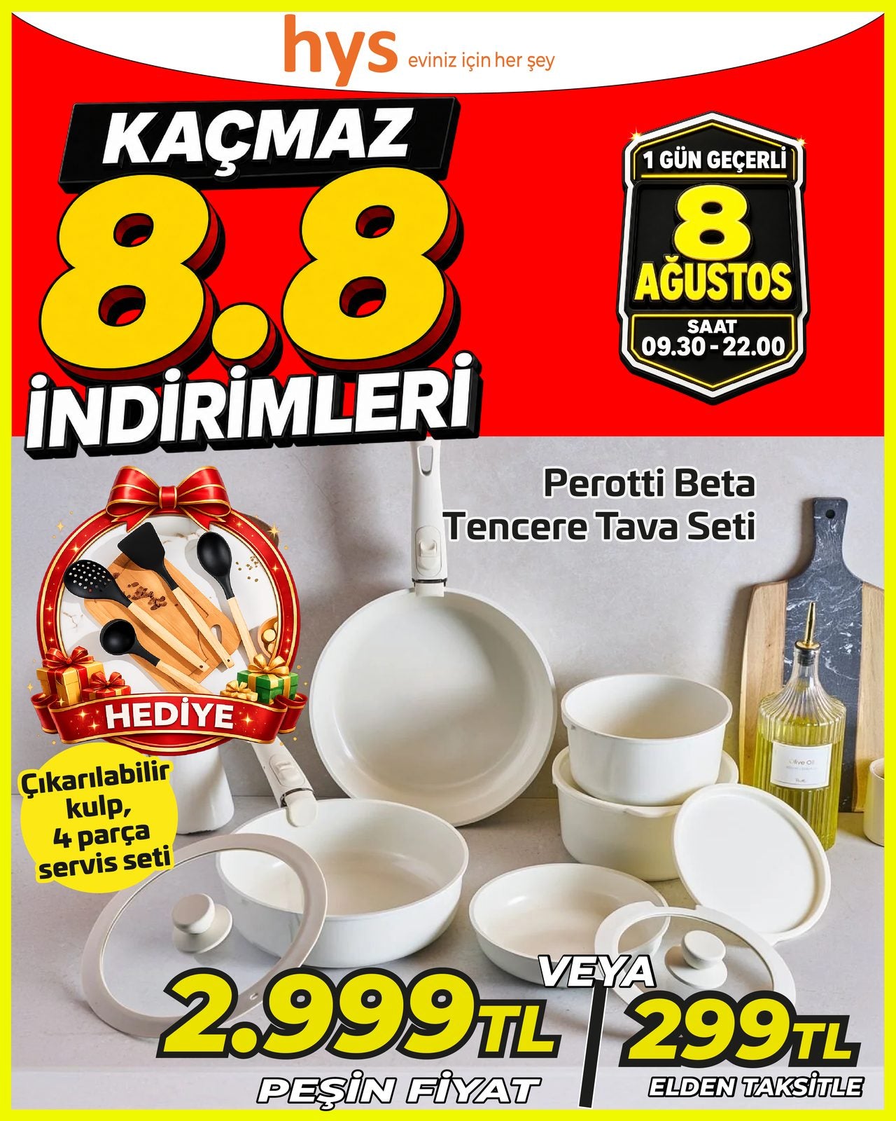 Perotti Beta Tencere Tava Seti Ürün ana görseli
