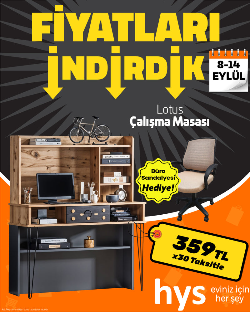 Lotus Çalışma Masası