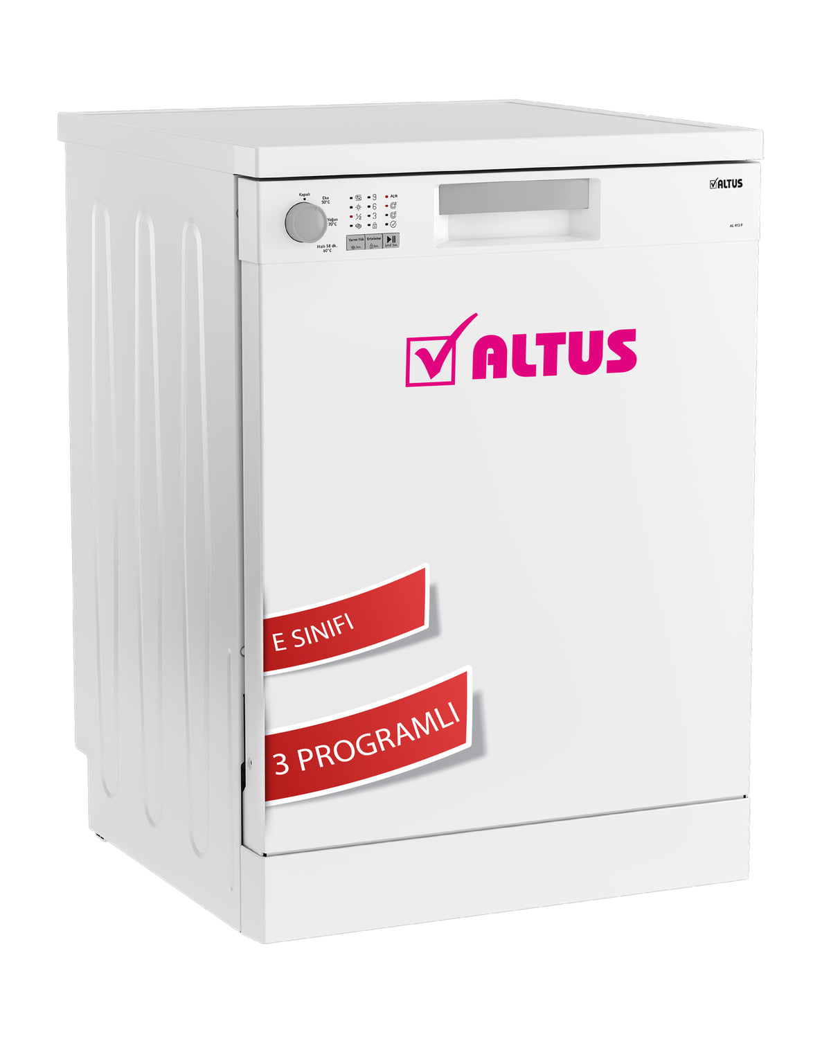 Altus AL 413 P Bulaşık Makinesi Beyaz