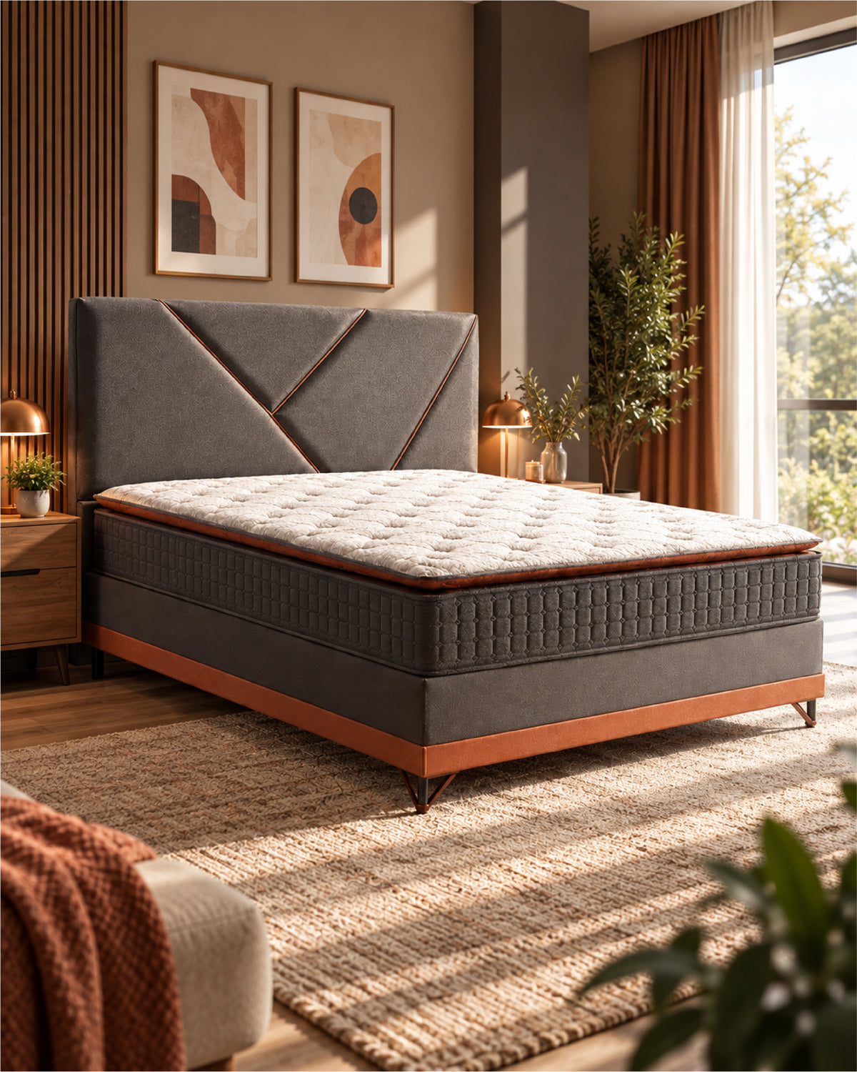 Bed-Line Regnum Life 160'lık Başlık + Baza Ürün ana görseli