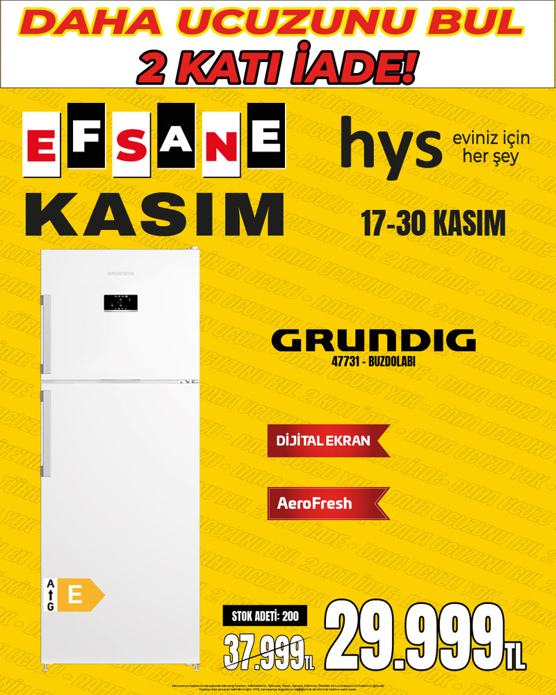 Grundig 47731 Buzdolabı
