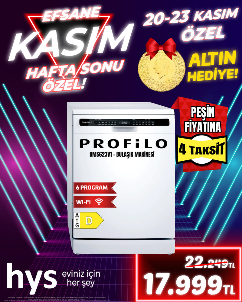 Profilo Bulaşık Makinesi 6 Program 11