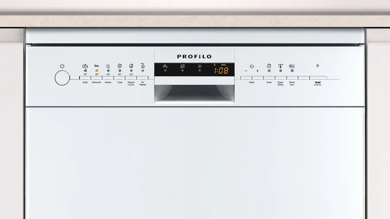 Profilo BM6320MA Solo Bulaşık Makinesi – 60 cm, Beyaz