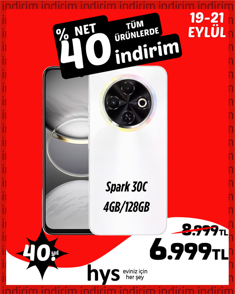 Spark 30C 4GB / 128GB Akıllı Cep Telefonu