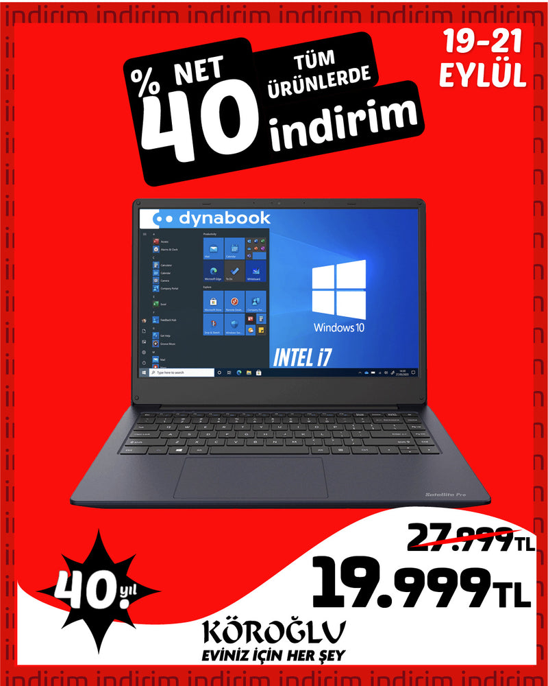 Dynabook i7 Satellite Pro Notebook