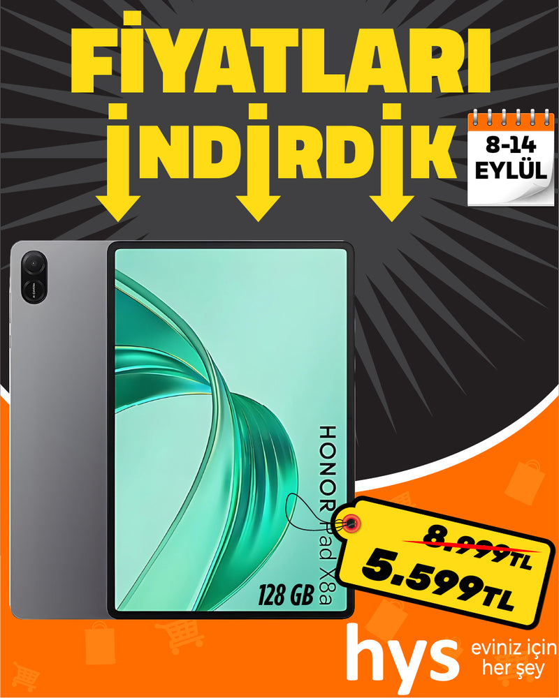 Honor Pad X8a 2.4GHz 4GB 128GB 11''-Android Tablet
