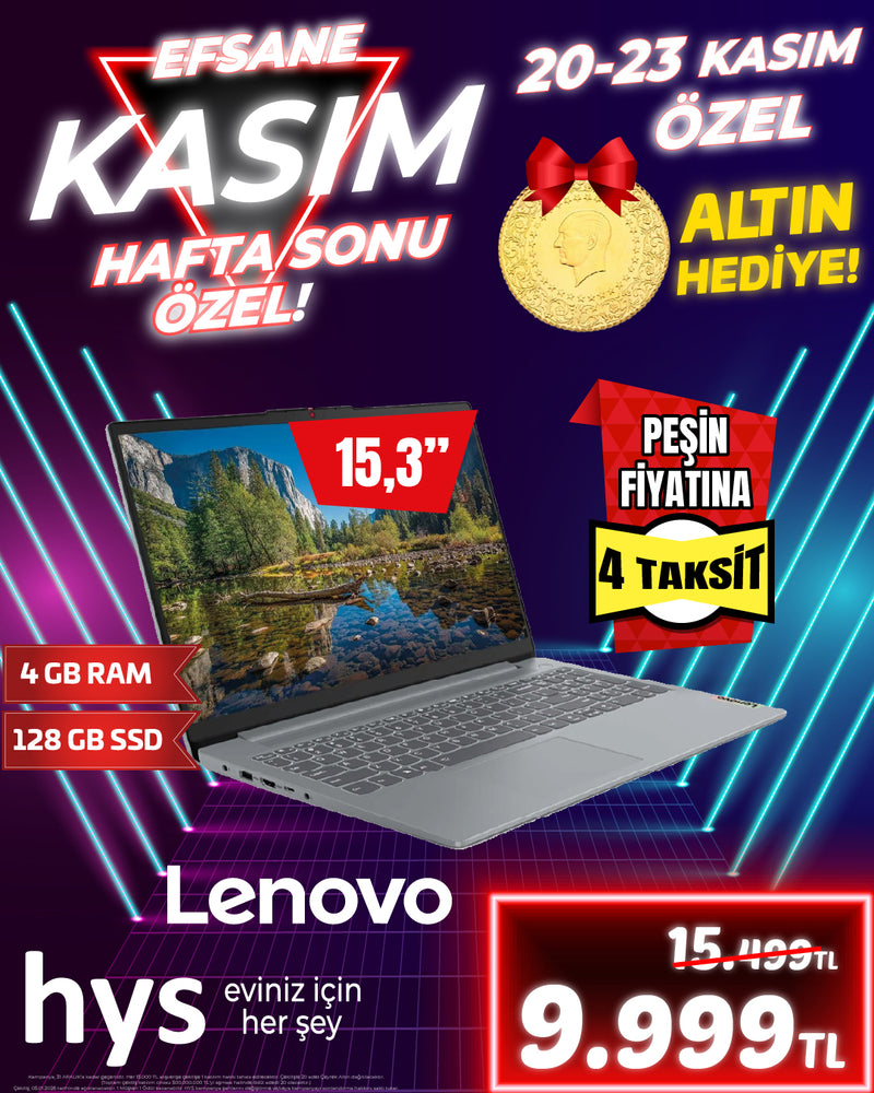 Lenovo 15.6" FHD Notebook - Celeron N100