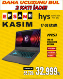 MSI THIN A15 RYZEN 5 İşlemcili 16 GB/512 GB SSD Oyuncu Notebook
