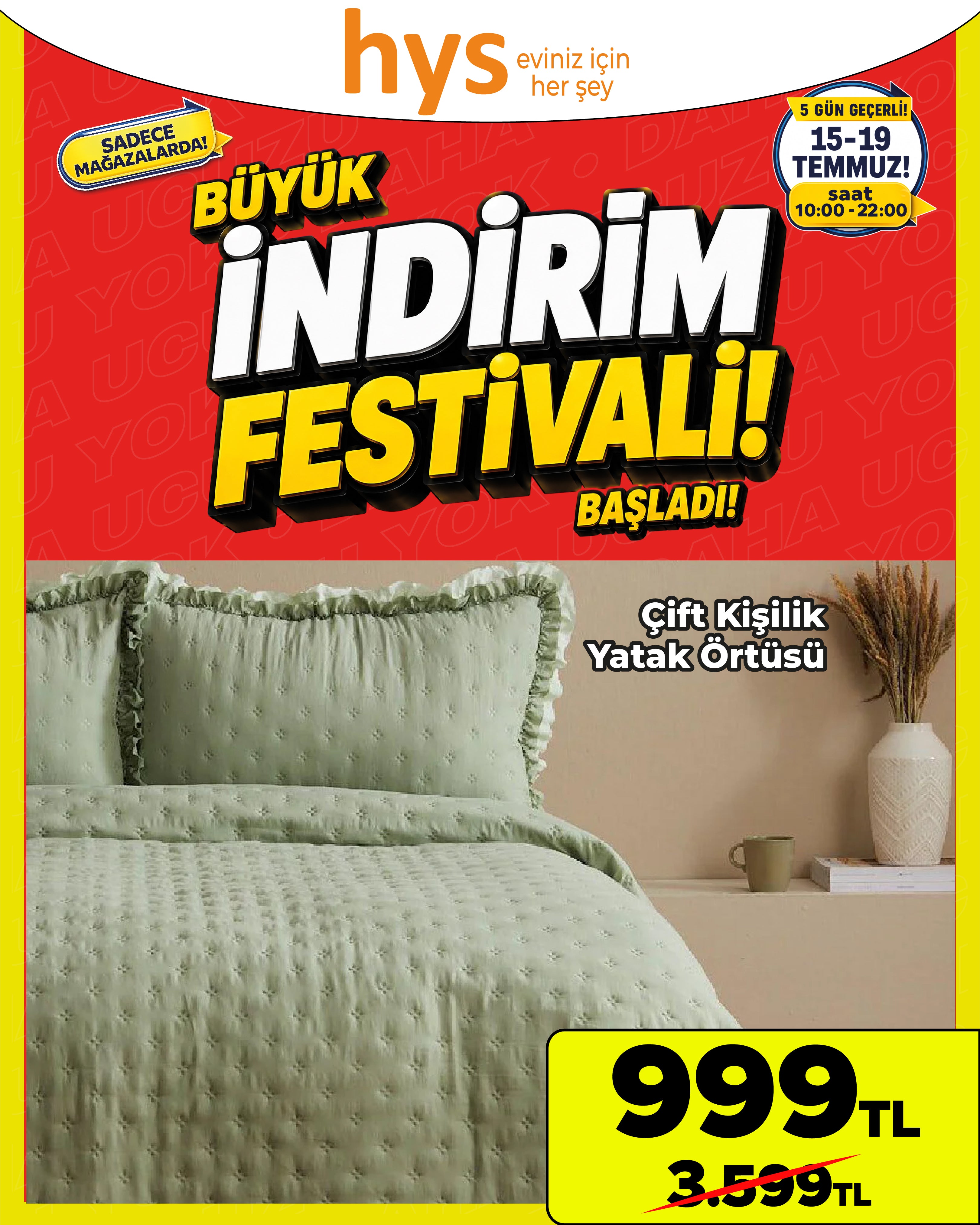 Çift Kişilik Yatak Örtüsü