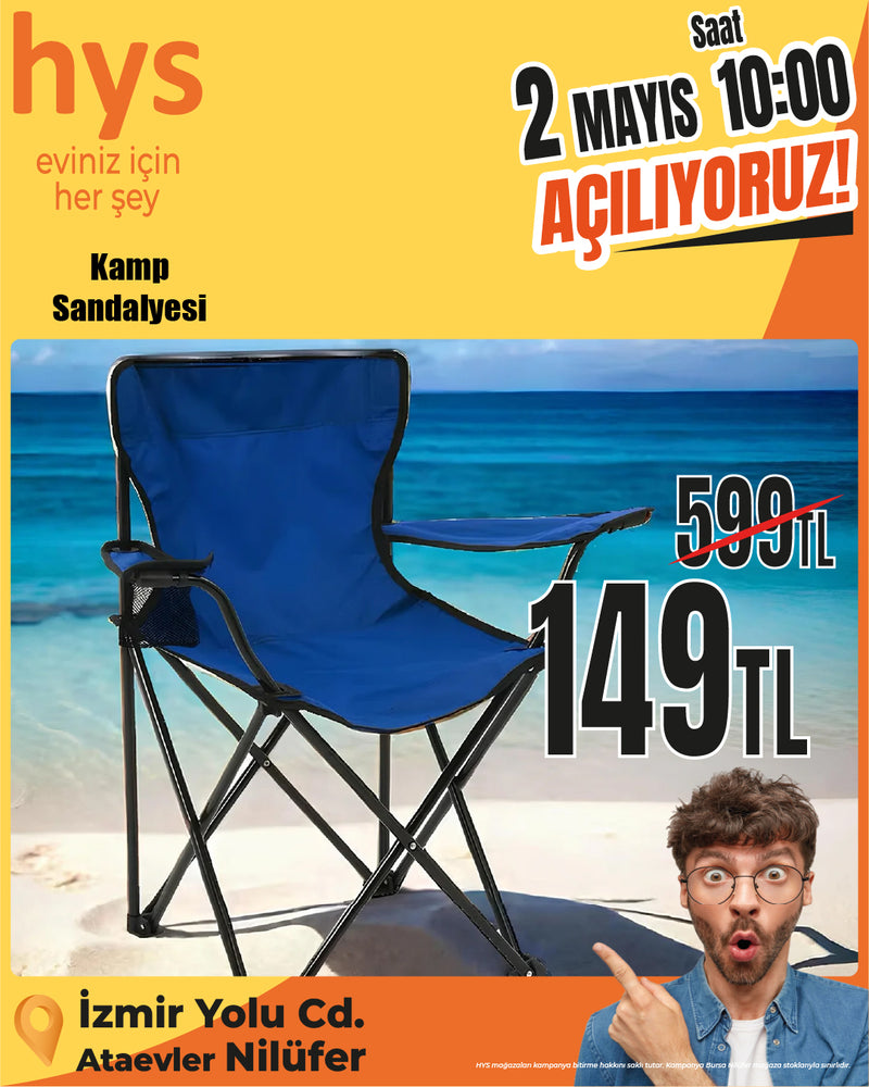 Katlanır Kamp Sandalyesi
