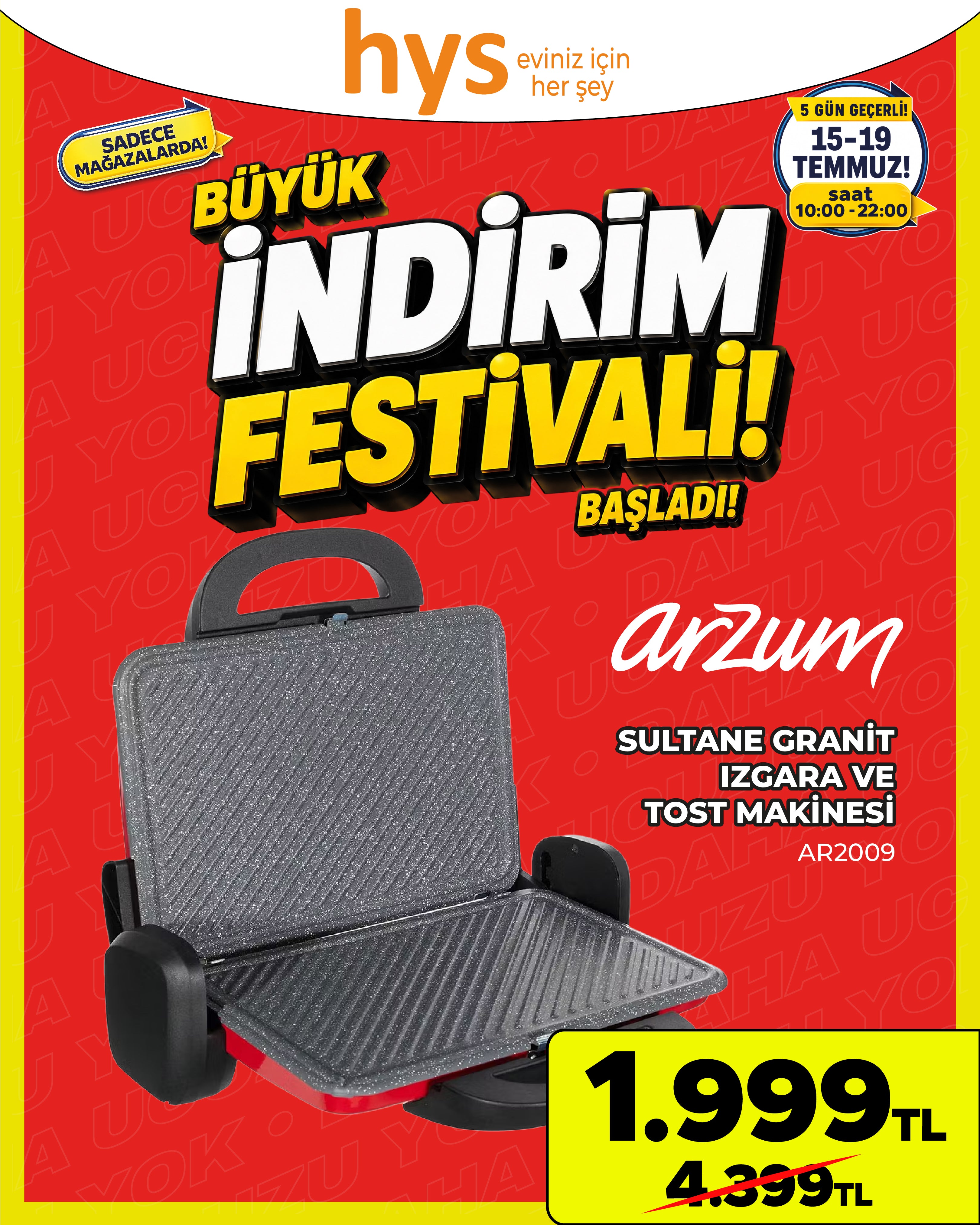 Arzum Sultane Izgara ve Tost Makinesi Ürün ana görseli
