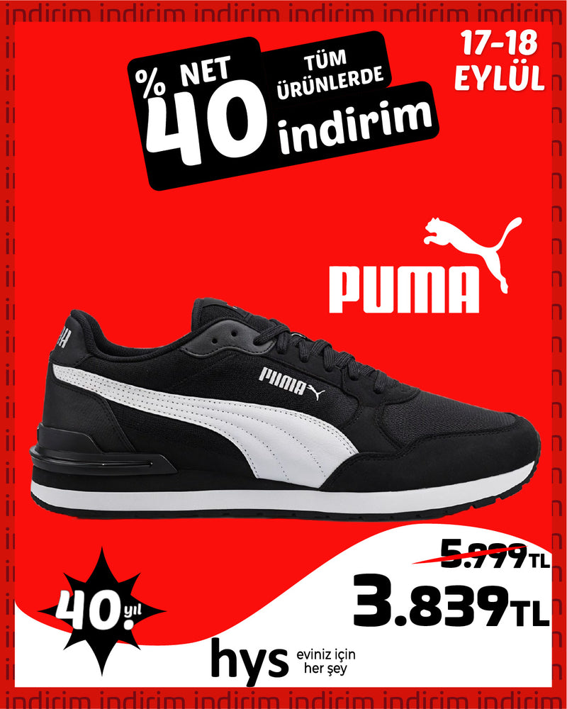 Puma Siyah Spor Ayakkabı