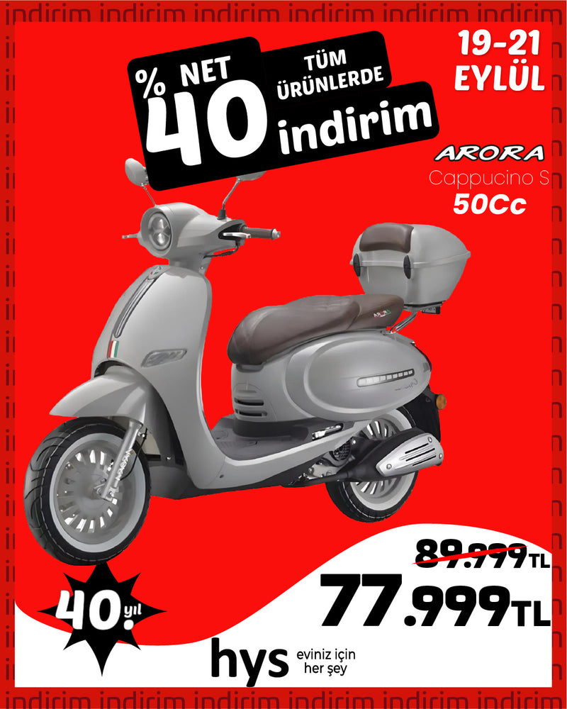 Arora Cappucino S - 50 CC