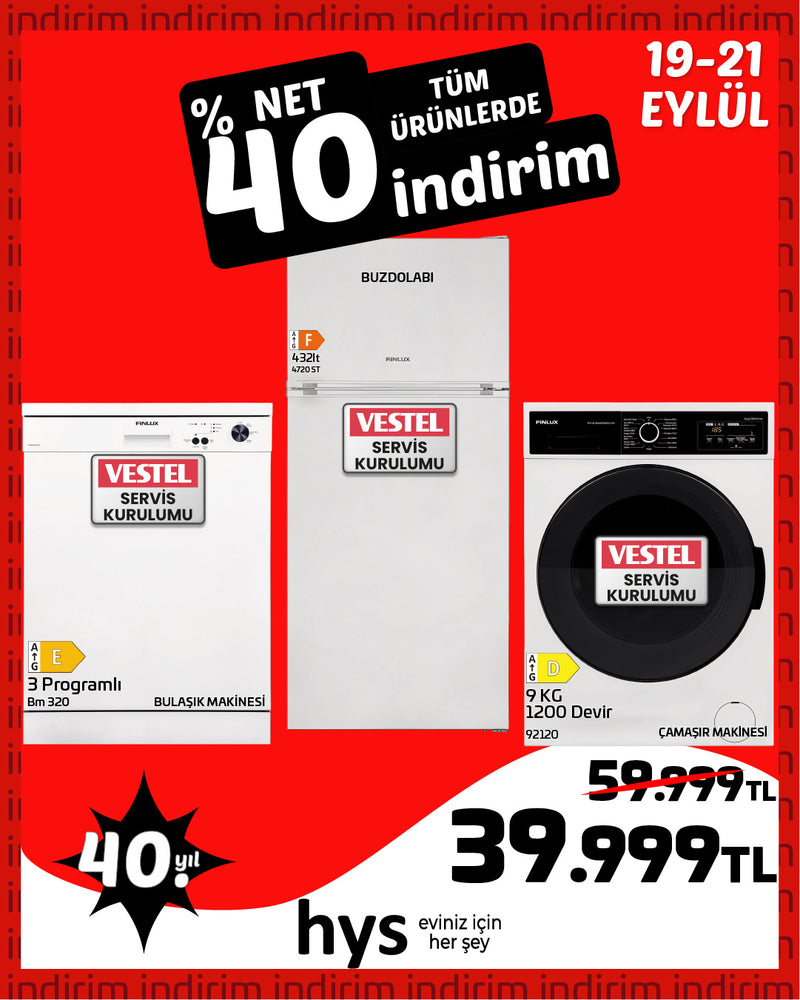 Beyaz Eşya Çeyiz Seti