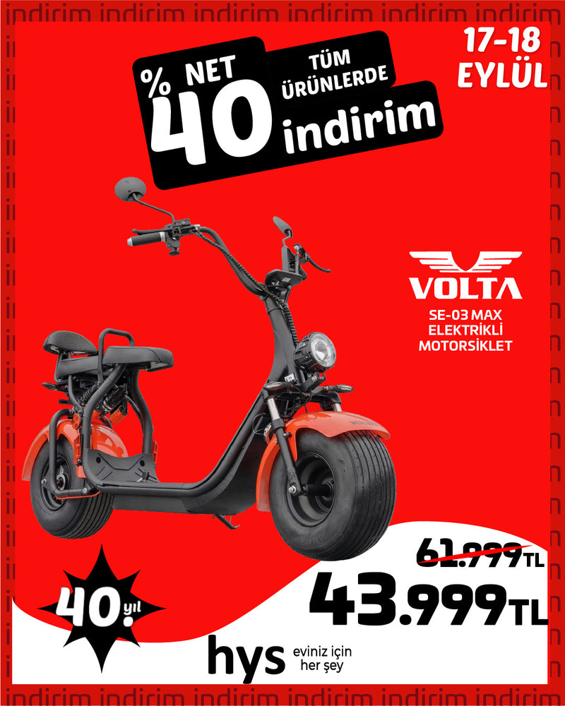 Volta SE-03 Max Elektrikli Motosiklet