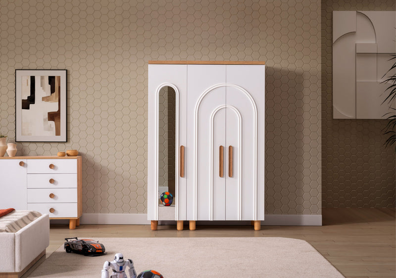 Bolonya Üç Kapılı Dolap