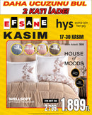 HOUSE of MOODS Wellsoft Çift Kişilik Lastikli Yorgan Seti (Farklı Renkler)