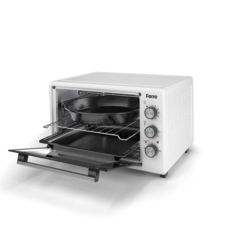 Ferre 35-300 M Mini Fırın – 35 L, A Enerji Sınıfı, Beyaz