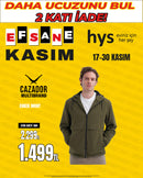 CAZADOR Kapüşonlu Modern Mevsimlik Erkek Mont (Haki)