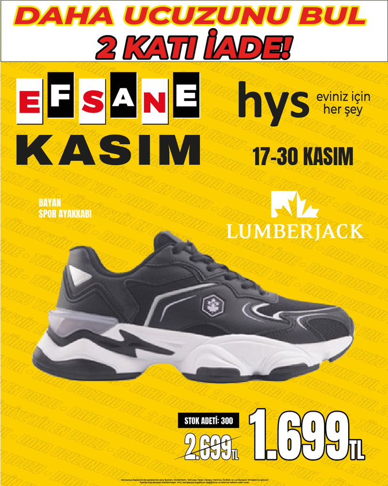 LUMBERJACK Chunky Tasarım Rahat Tabanlı Bayan Spor Ayakkabısı
