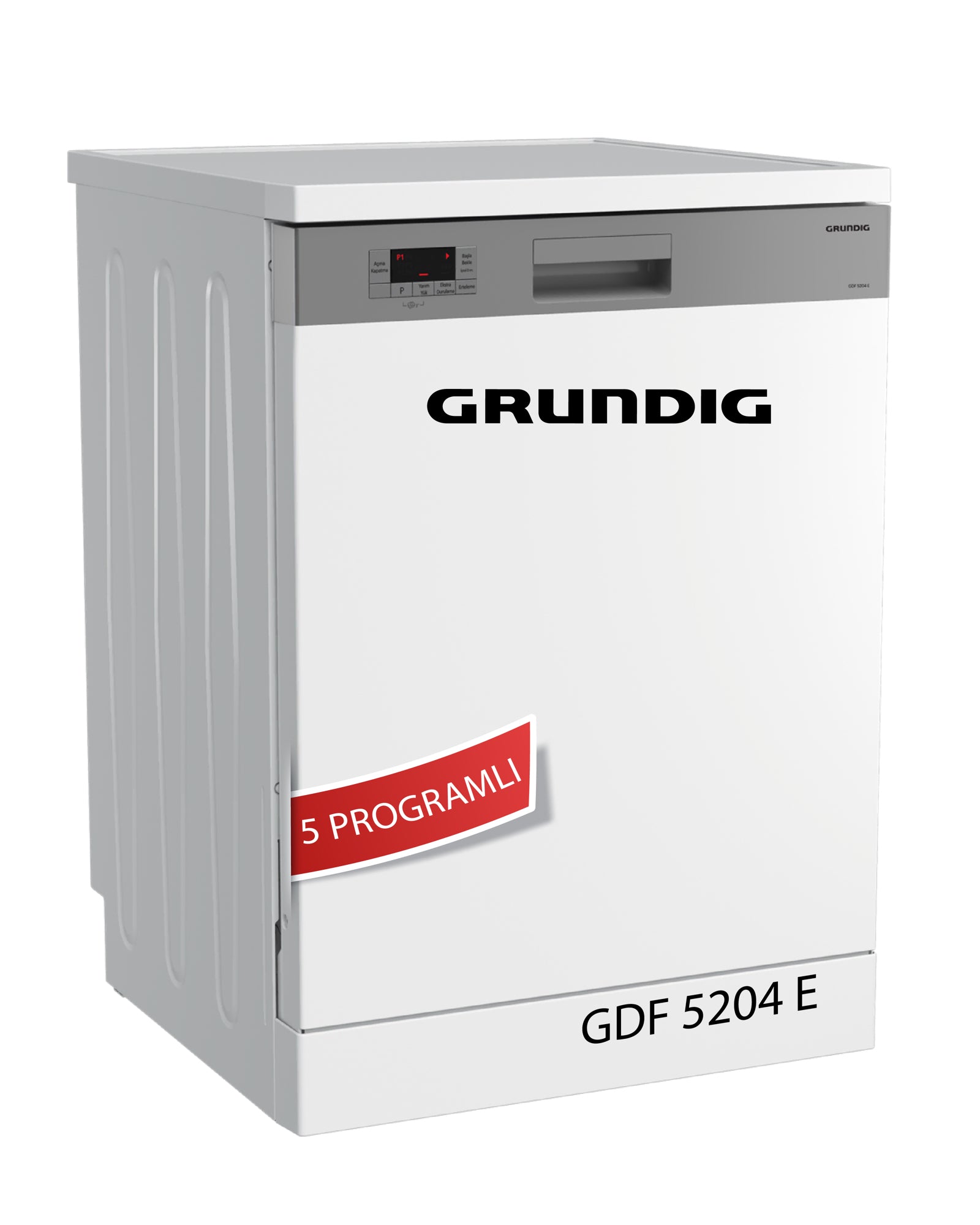 Grundig GDF 5204 E Beyaz Bulaşık Makinesi