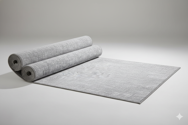 Gri Tonlarında Kaymaz Yolluk