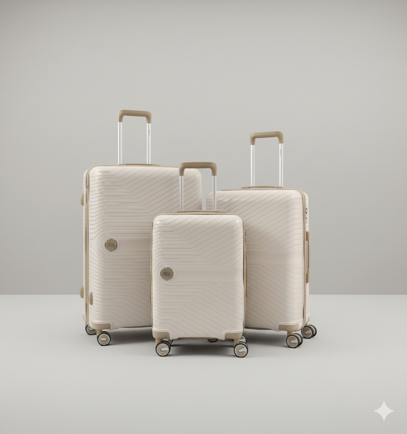 3 lü Bohem Valiz Seti